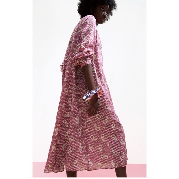 Zara Dresses Zara Paisley Print Dress Poshmark